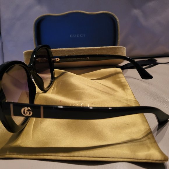 Gucci GG0762S 001 Black Butterfly - Picture 10 of 11